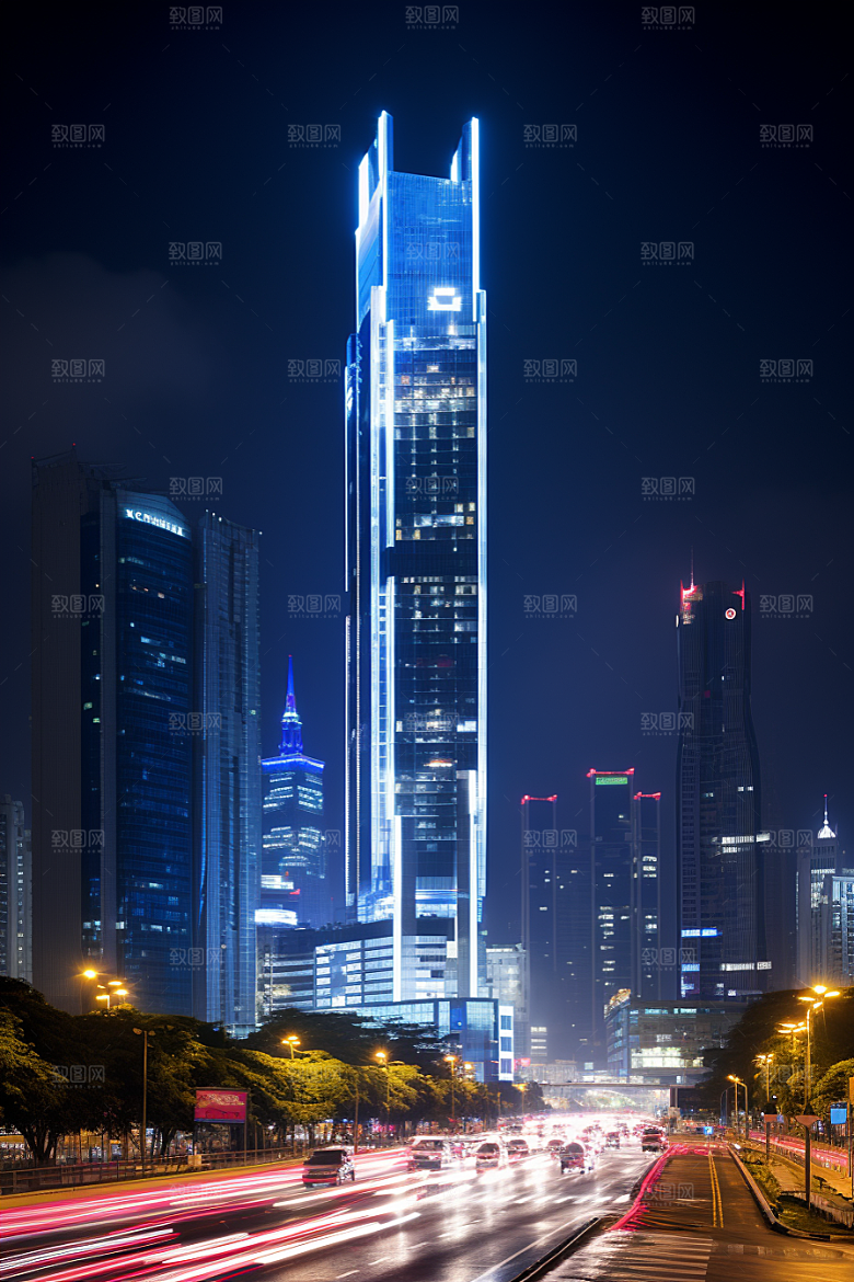 深圳城市风光旅行高清摄影图