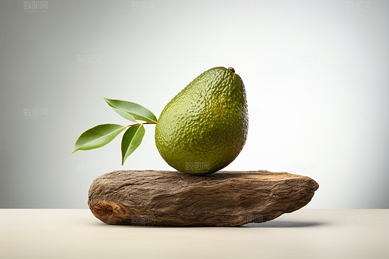 牛油果美食高清摄影图