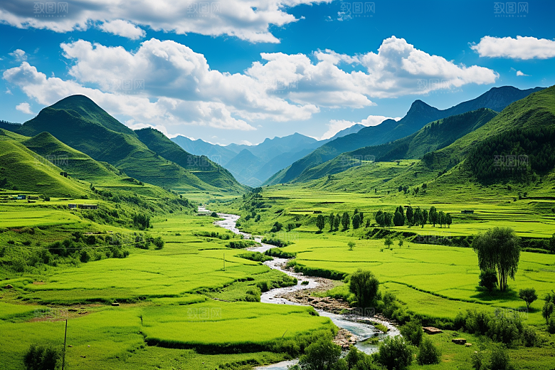 西藏旅游藏区青藏高原摄影图