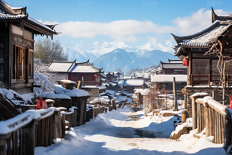 西藏旅游高海拔青藏高原摄影图