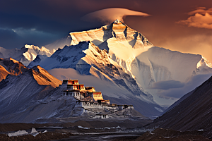 西藏旅游风景风光摄影图