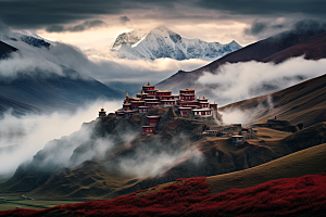 西藏旅游高清藏区摄影图