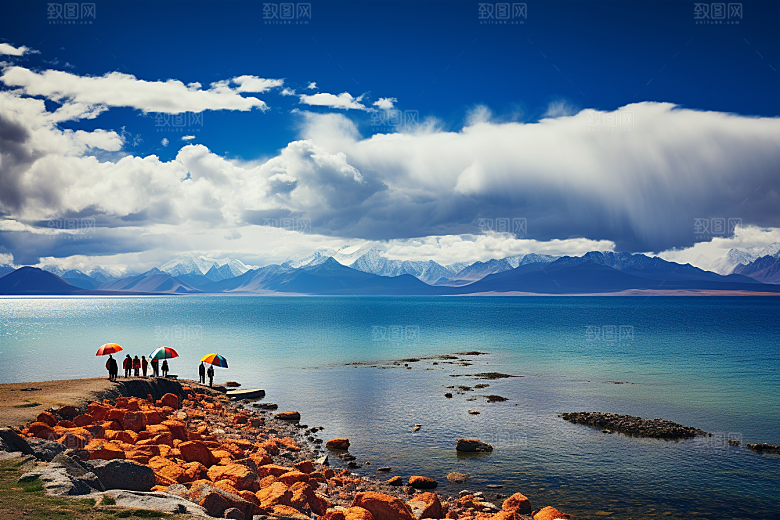 西藏旅游藏区风光摄影图