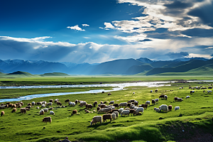 西藏旅游高海拔风光摄影图