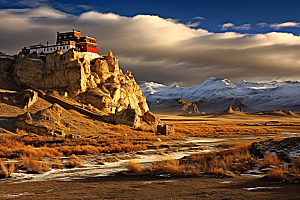 西藏旅游高清高海拔摄影图