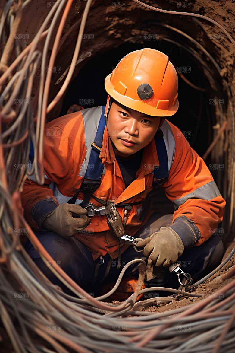工人施工建造致敬劳动者摄影图