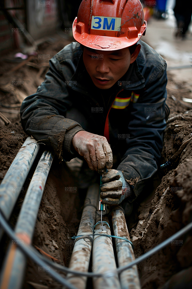 工人施工建造劳作摄影图
