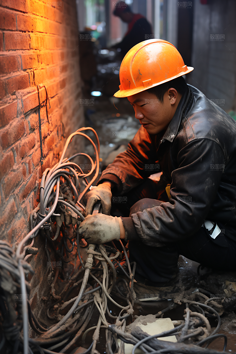 工人施工建设劳动节摄影图