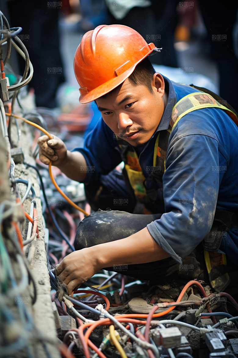 工人施工劳动节建造摄影图