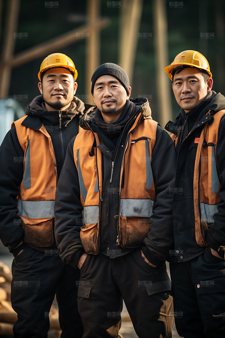 工人施工建设劳动摄影图