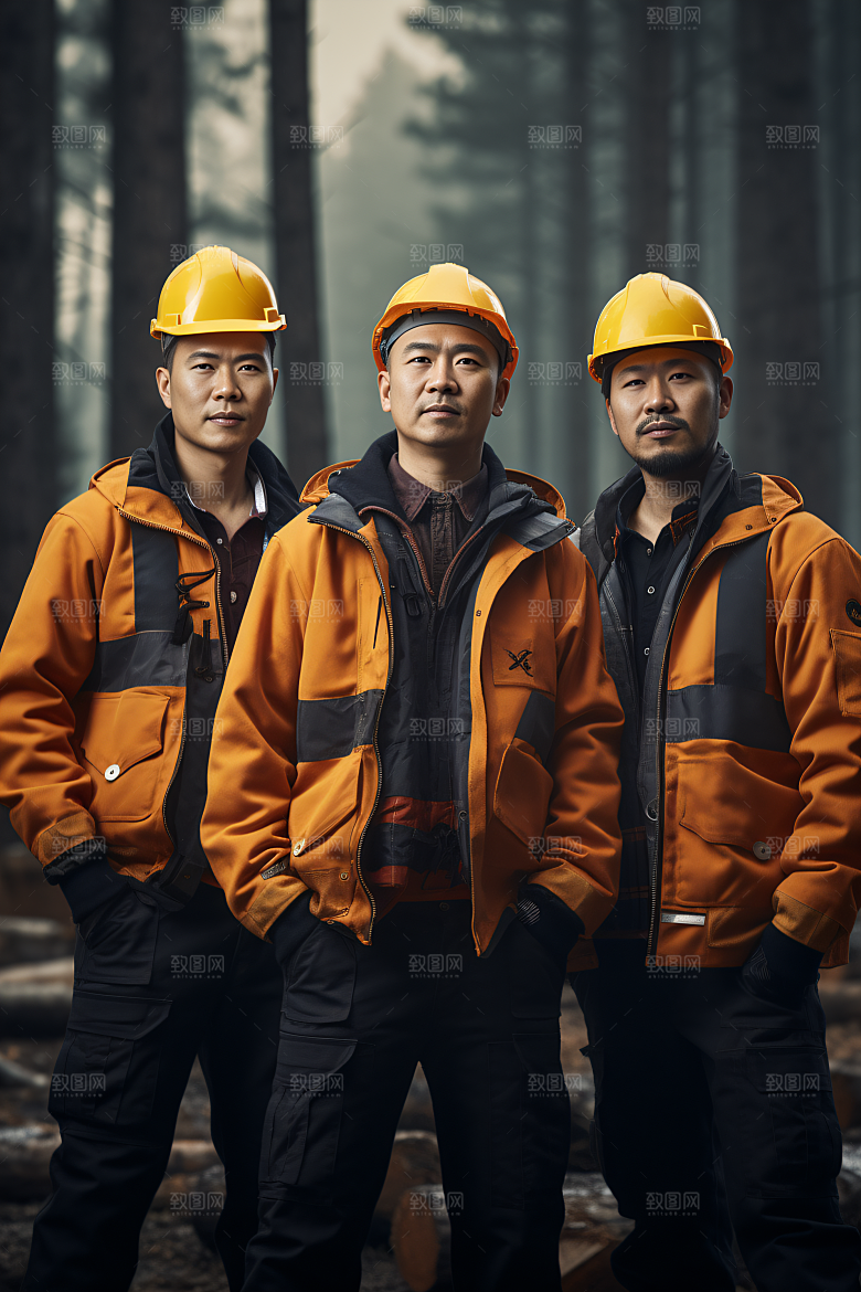 工人施工辛苦建造摄影图