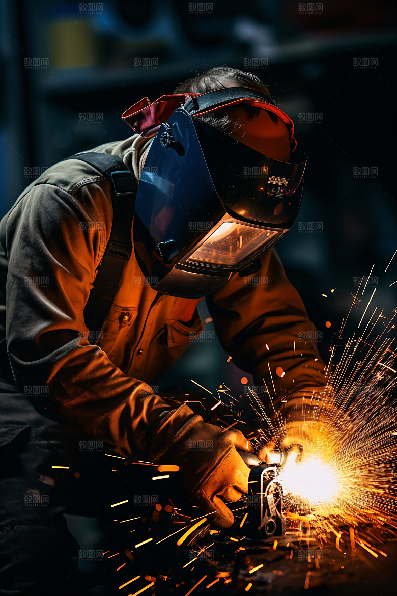 工人施工劳作建造摄影图