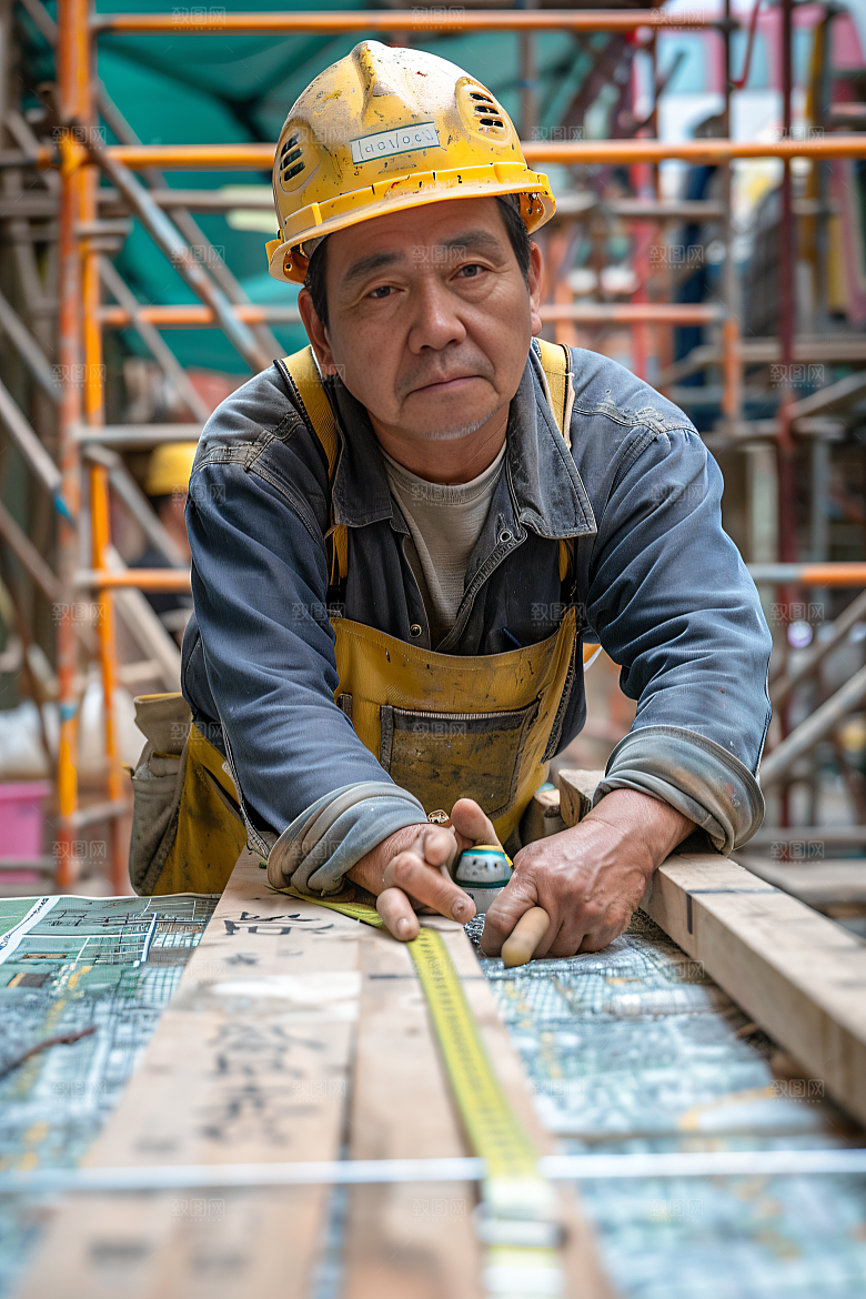 工人施工人物建造摄影图