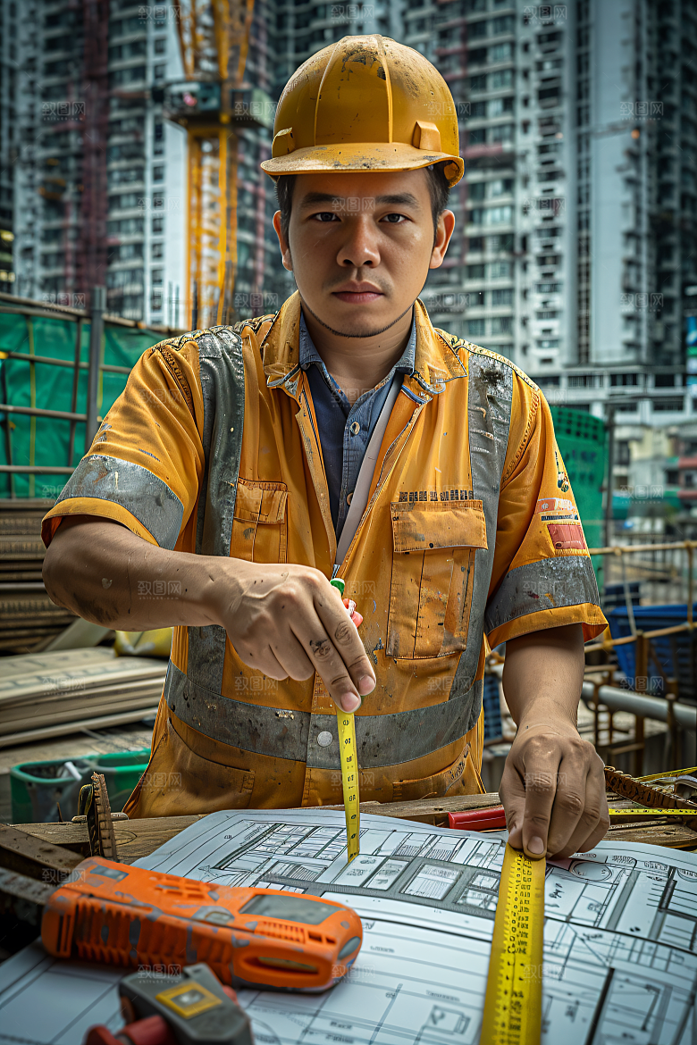 工人施工劳动节建设摄影图