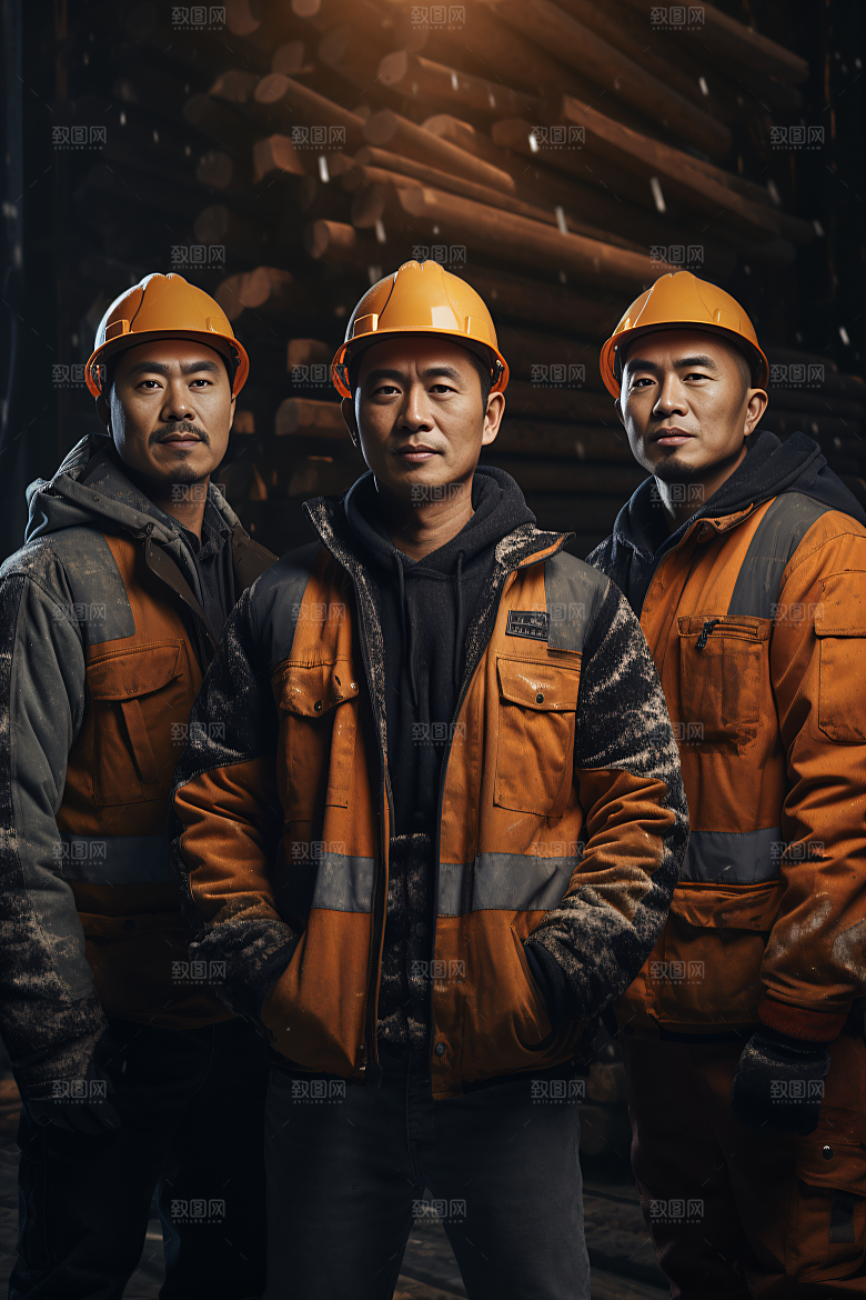 工人施工劳动五一摄影图