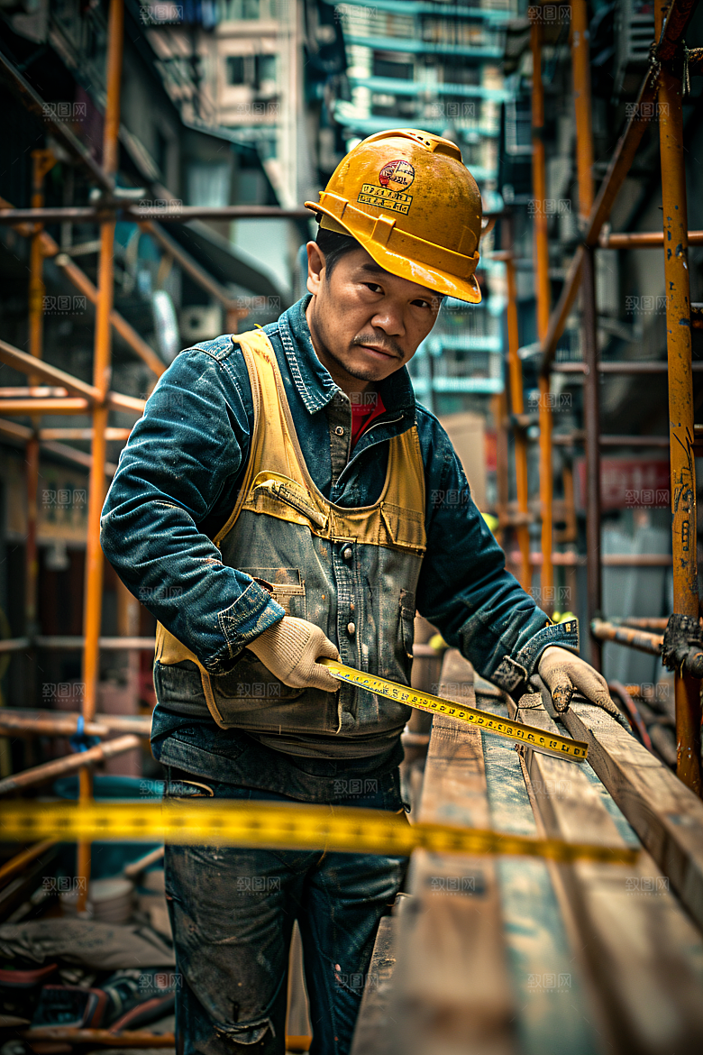 工人施工高清劳作摄影图