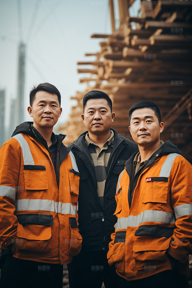 工人施工劳动五一摄影图