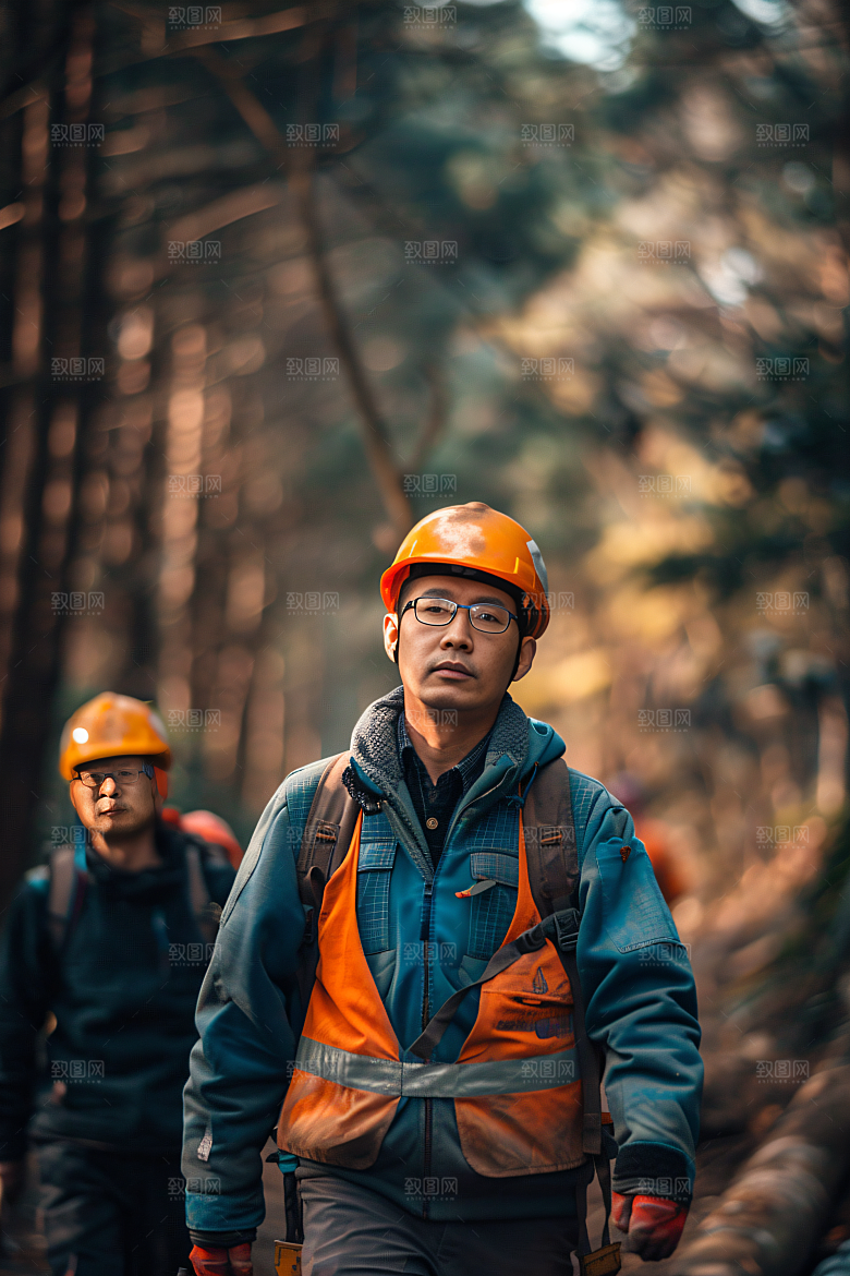 工人施工建造人物摄影图