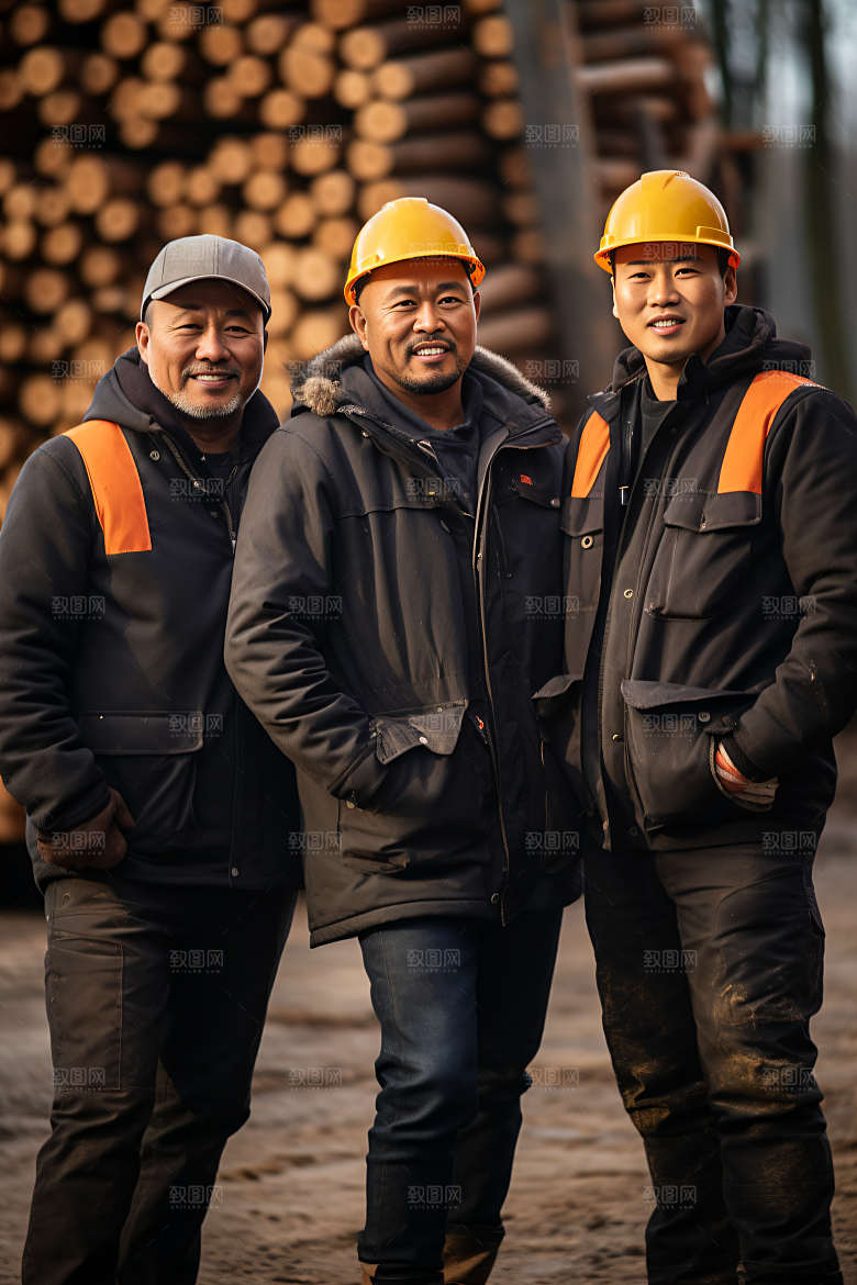 工人施工五一人物摄影图