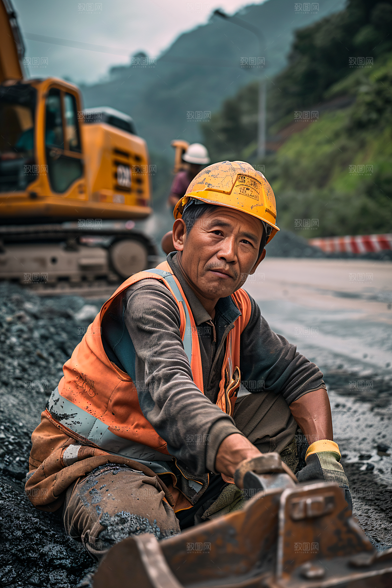 工人施工建设劳动节摄影图
