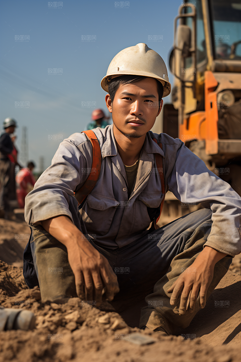 工人施工高清建造摄影图