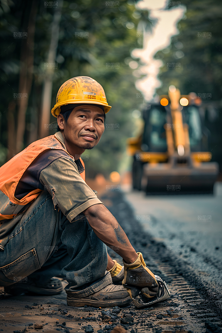 工人施工建设人物摄影图