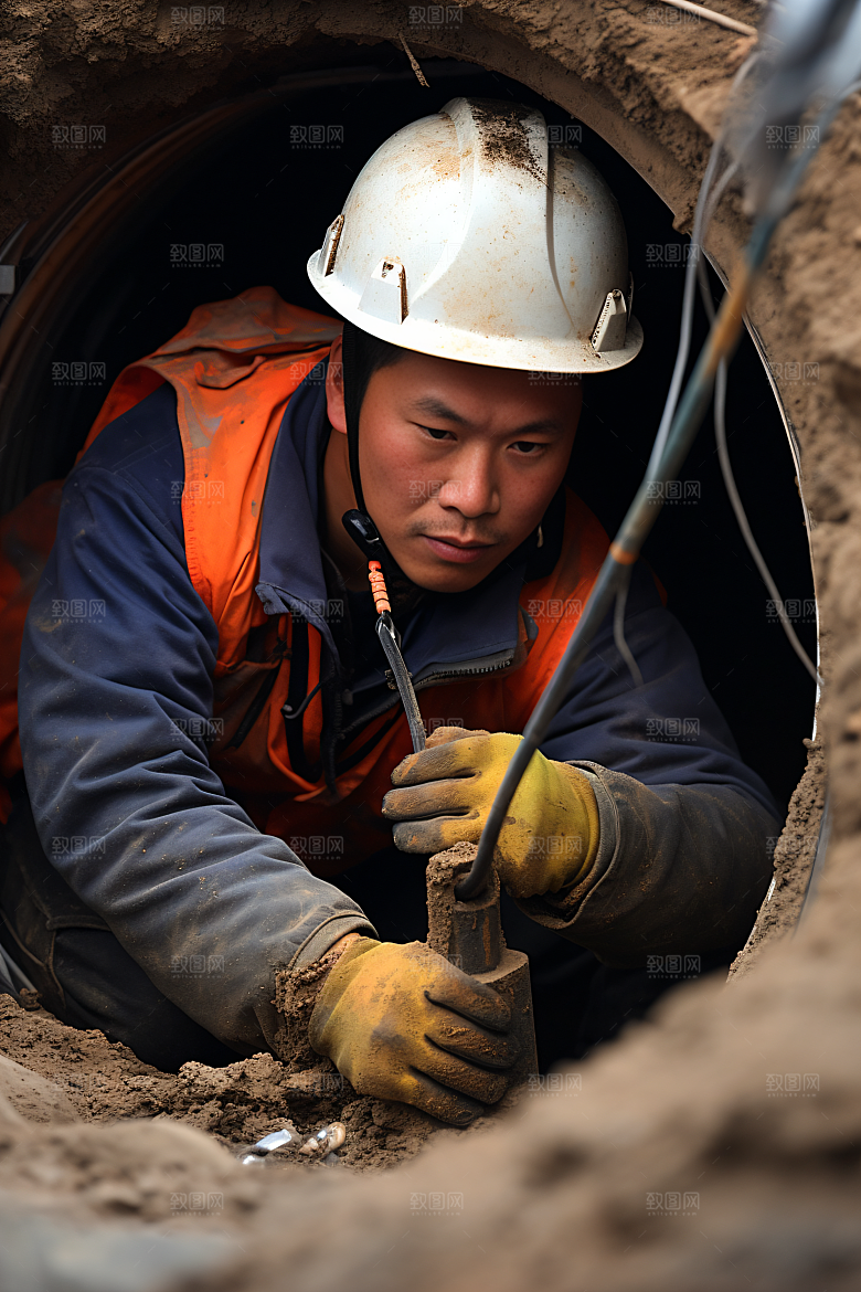 工人施工建造致敬劳动者摄影图