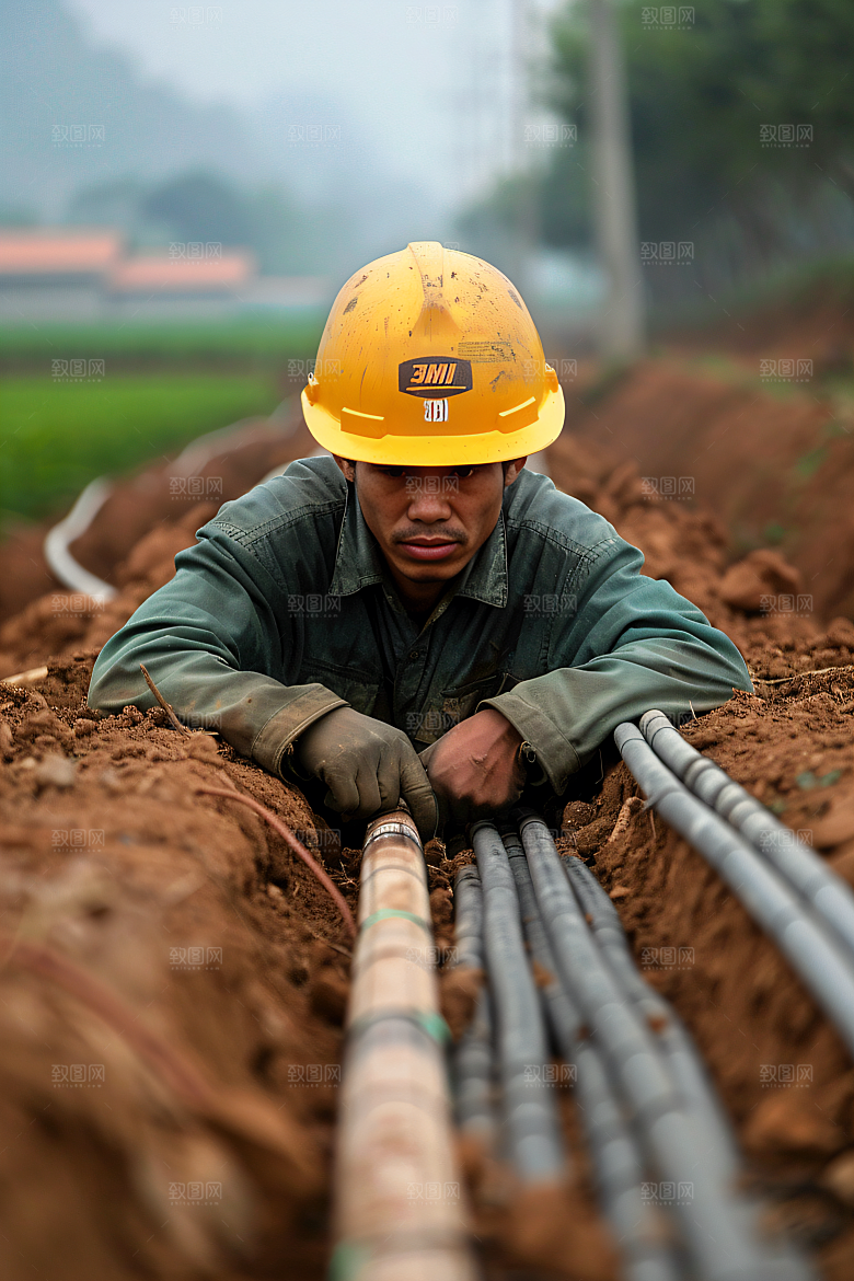 工人施工辛苦建设摄影图