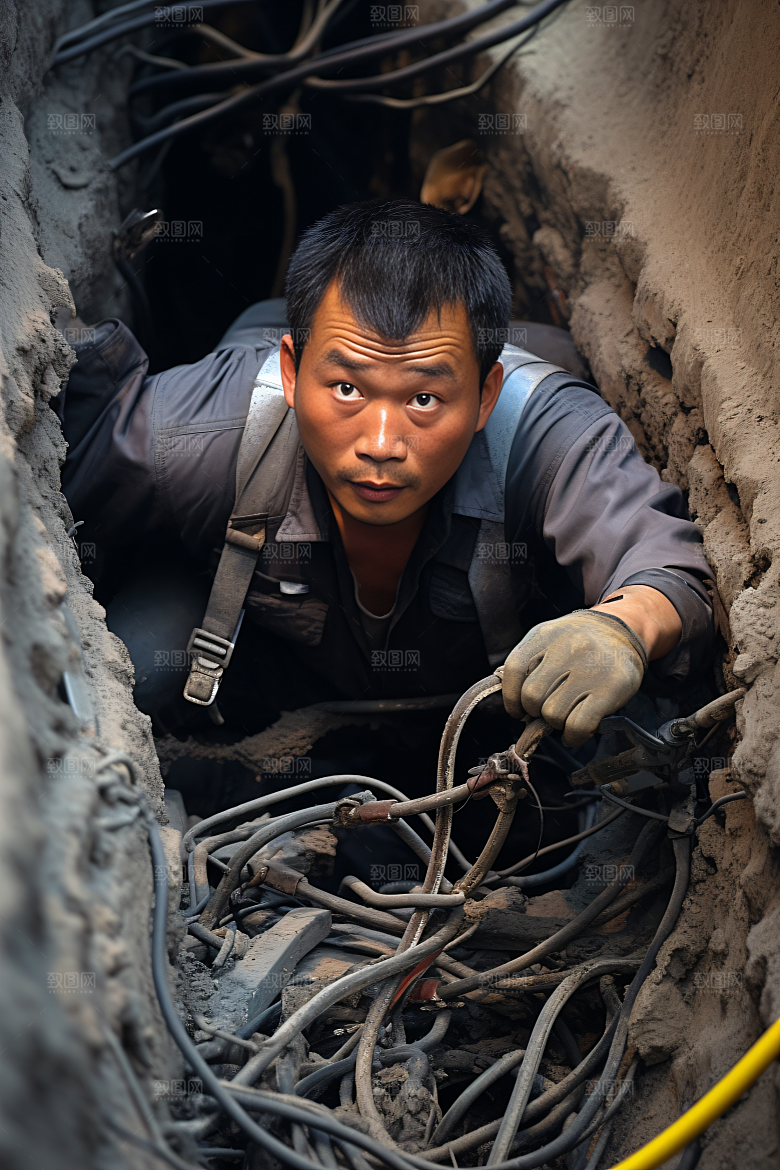 工人施工建造劳动节摄影图