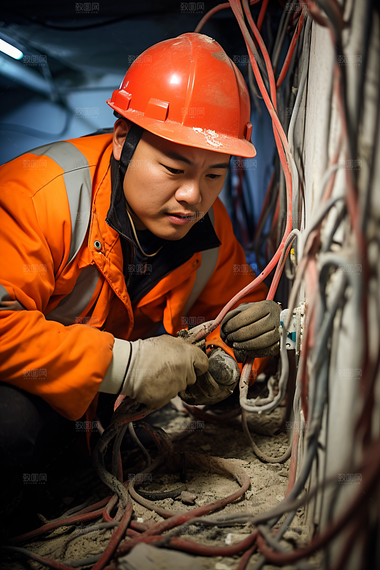 工人施工建造建设摄影图