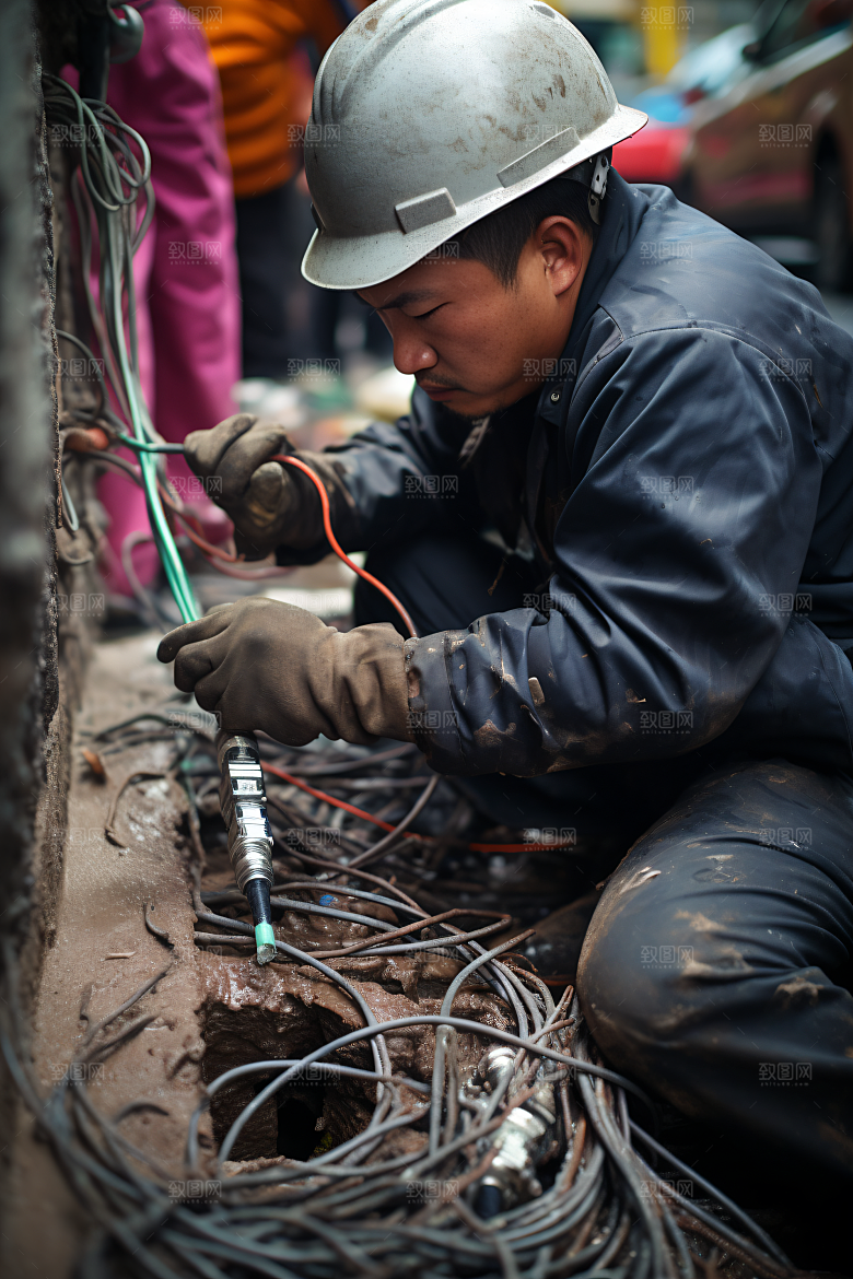 工人施工人物建设摄影图