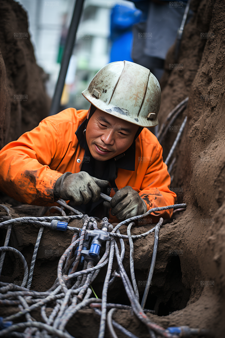 工人施工建造建设摄影图