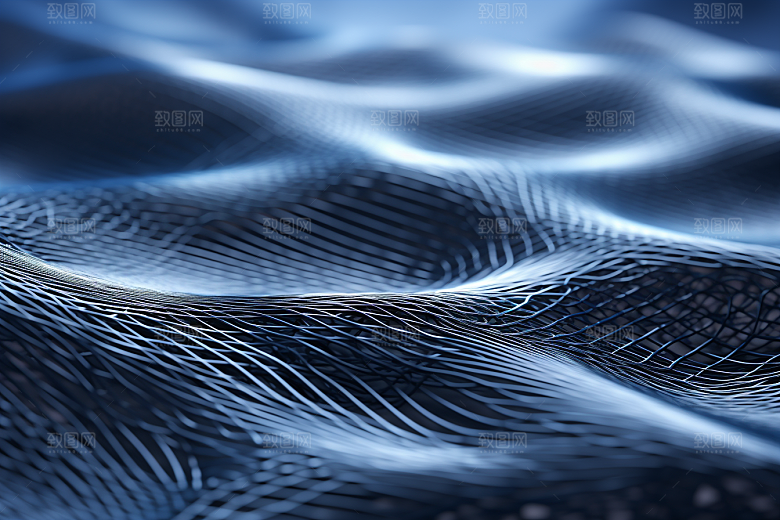 石墨烯科幻抽象背景
