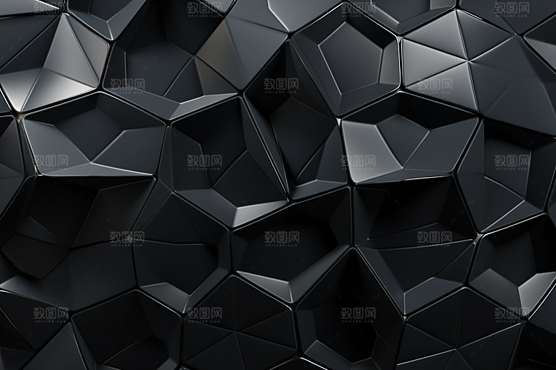 石墨烯网状抽象背景