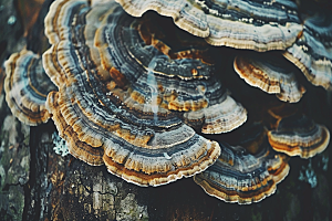 菌菇山林云南摄影图