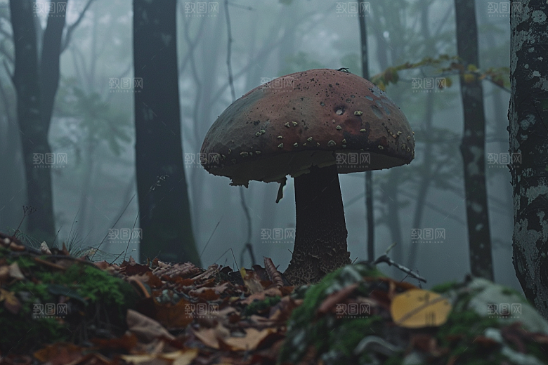 菌菇山珍新鲜摄影图