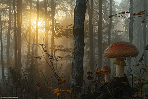 菌菇蘑菇云南摄影图