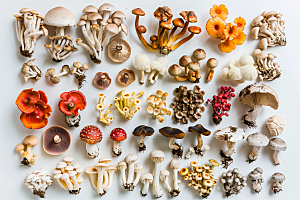 菌菇美食食用菌摄影图