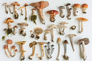 菌菇美味食用菌摄影图