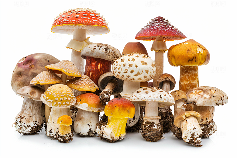菌菇菌类高清摄影图