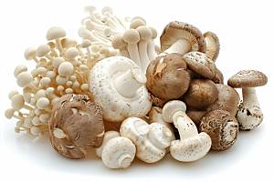 菌菇食用菌新鲜摄影图