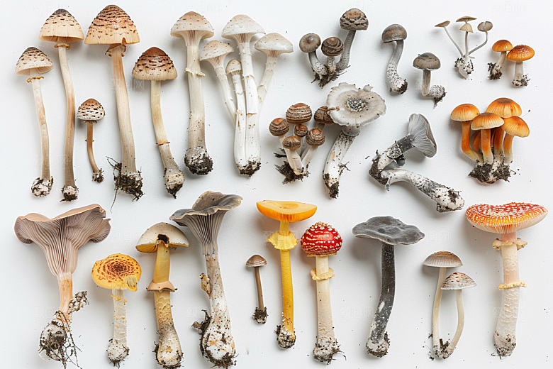 菌菇高清食材摄影图