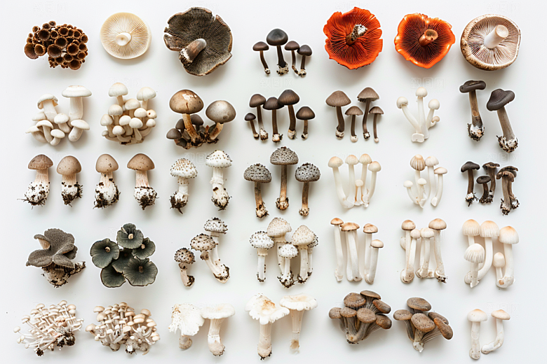 菌菇蘑菇菌类摄影图