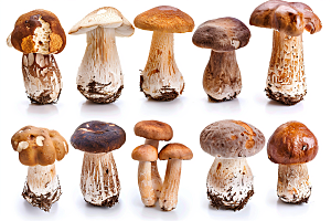 菌菇鲜味美食摄影图