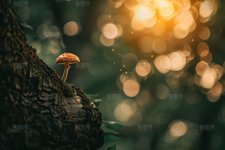 菌菇菌类食材摄影图