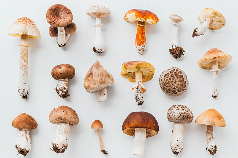 菌菇高清山林摄影图