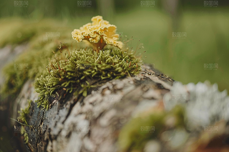菌菇山野蘑菇摄影图