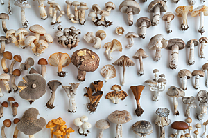 菌菇食材高清摄影图