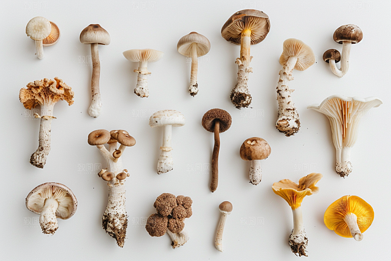 菌菇新鲜高清摄影图