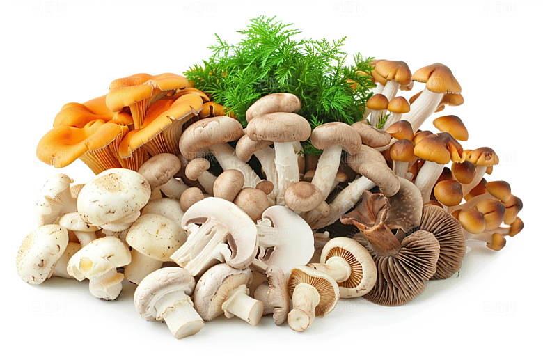 菌菇山野美食摄影图